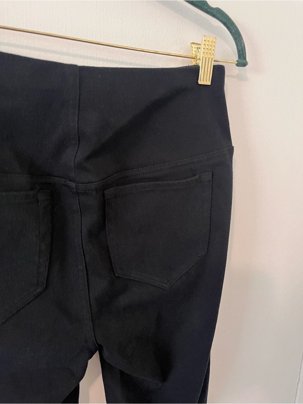J. Jill Wearever Collection Stretchy Black Denim Legging Jeans Pockets PXS - Picture 6 of 13